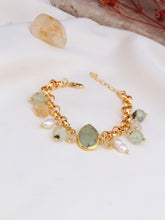 Prinhite & Pearl  Bracelet